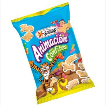 Galletitas Solitas Animacion 400g con confites maf